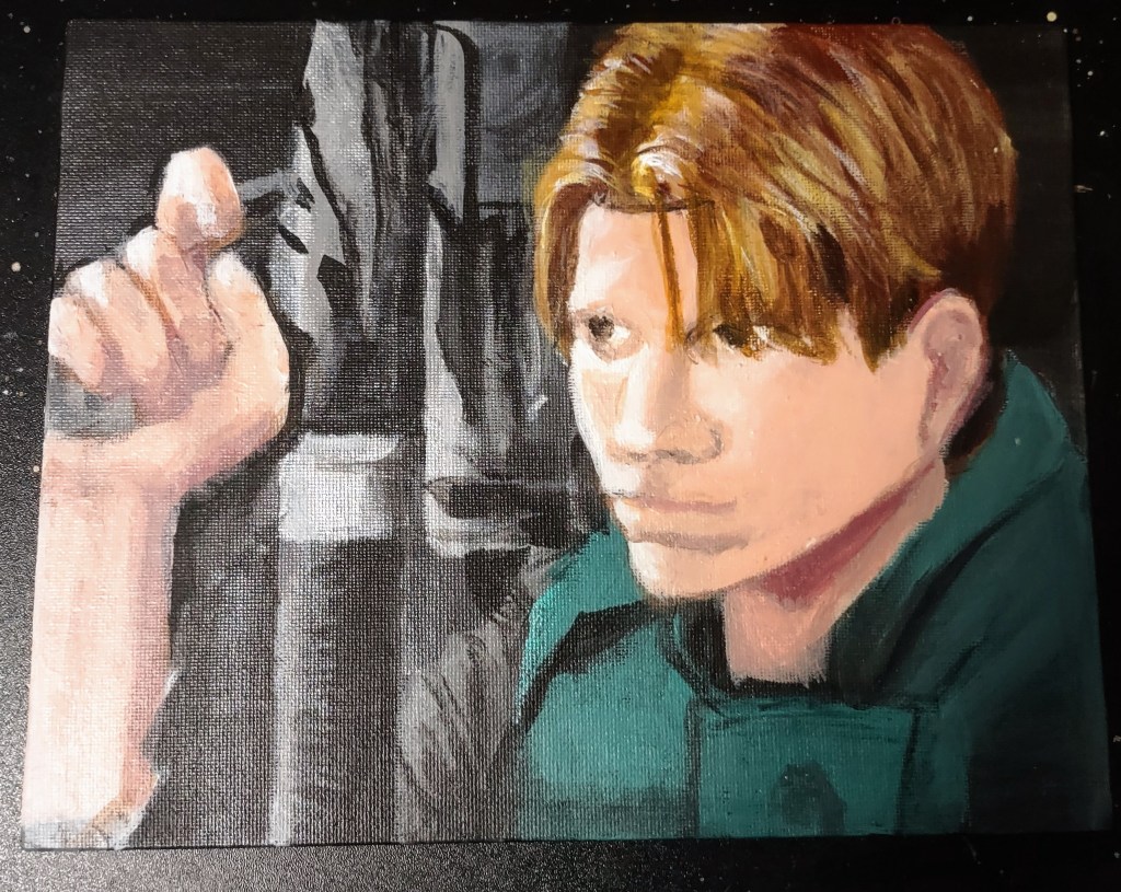 Riley Finn; The Initiative; Love interest of Buffy the Vampire Slayer Season 4; Acrylic on Canvas Board